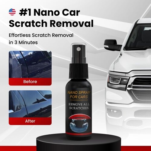 NuraFix - Paint Scratch Repair Result on Vehicle
